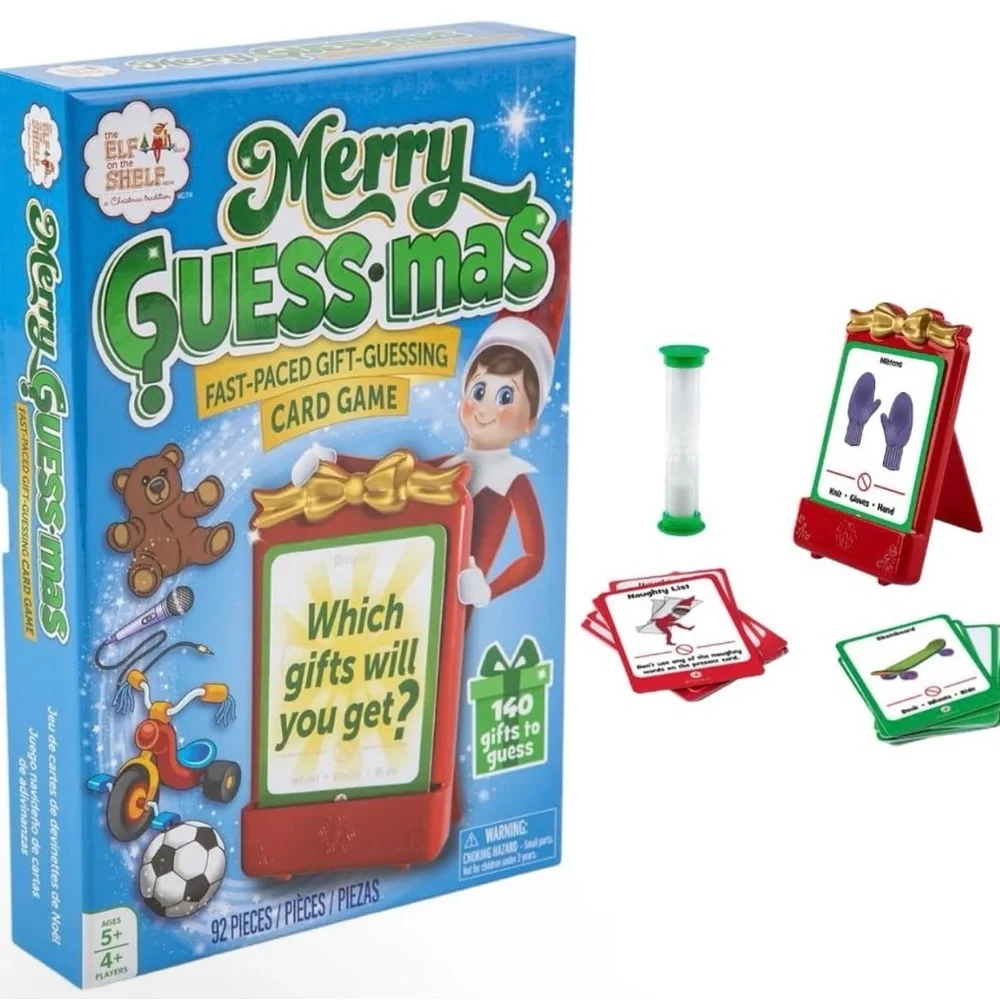 FLASH SALE NWT Elf on the Shelf Merry Guess-mas Game COPY - Picture 1 of 3
